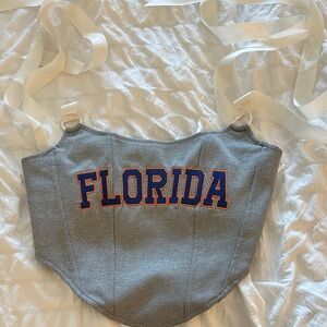 Gray Florida Graphic Bodysuit